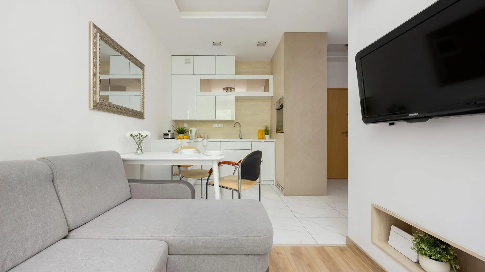 Apartment With Balcony In The Wola District Of Warsaw By Noclegi Renters Poland